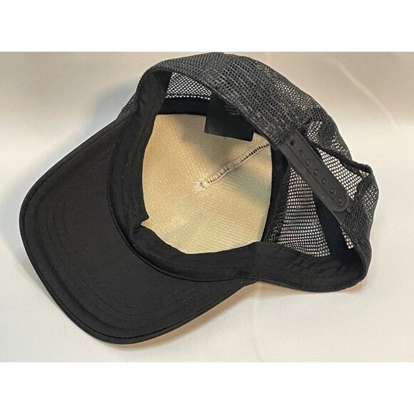Volcom Stone trucker mesh hat 6 1/2" snap back black - Picture 6 of 7